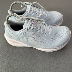 Topo Phantom 4 Dusty Blue Pink Womens Size 8 Athletic Running Shoes Sneakers